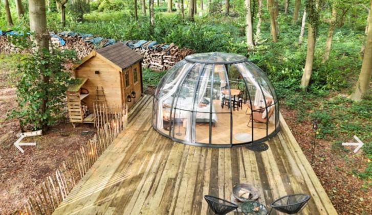 Le Dome De Namur - Une Nuit Insolite Dans Les Bois מראה חיצוני תמונה