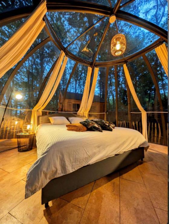 Le Dome De Namur - Une Nuit Insolite Dans Les Bois מראה חיצוני תמונה